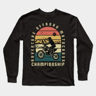 adventure off road motocross Long Sleeve T-Shirt